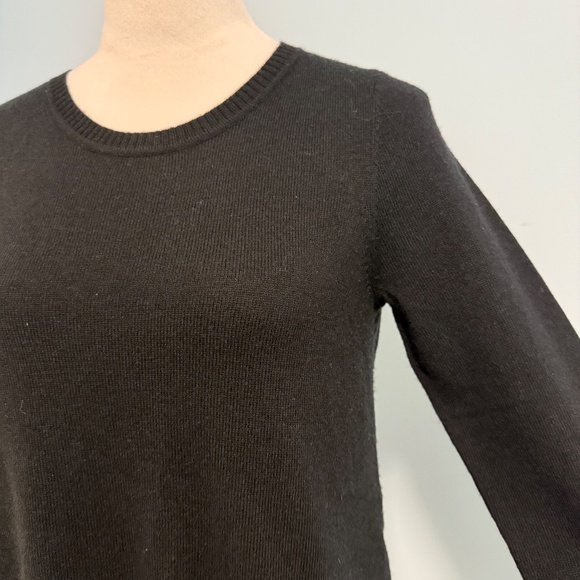 Soft Surroundings Petite Sirena Wool Blend Black Sweater Size PXS - Picture 3 of 10